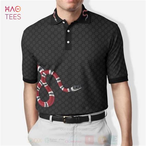 gucci polo shirt snake fake|gucci snake polo t shirt.